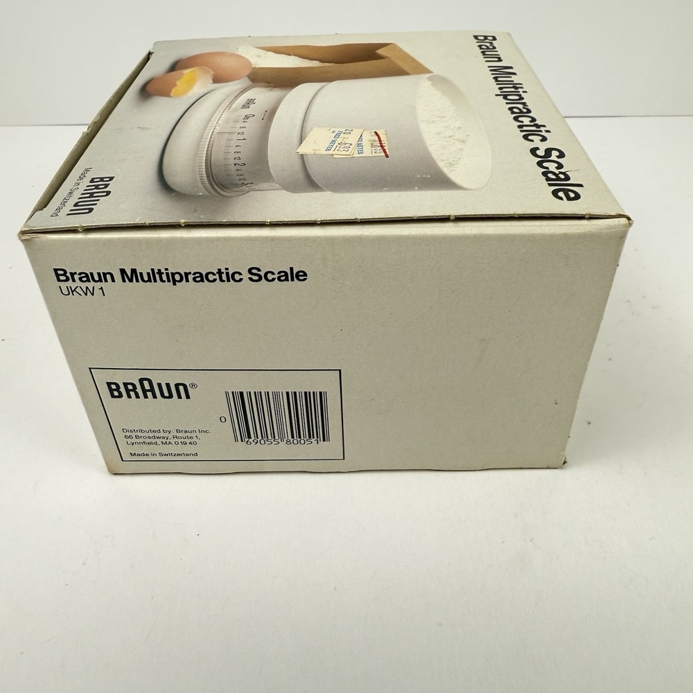 Braun Multipractic Scale UKW1 Type 4243 Made in Switzerland New Open Box - Picture 3 of 11
